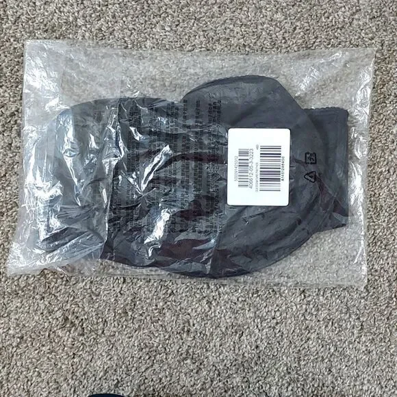 New With Tags Old Navy Size 48D Black‎ Mesh Underwire Balconette Bra - Picture 7 of 8